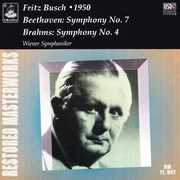Symphony 7 / Symphony 4 , Fritz Busch