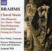 Choral Music: Alto Rhapsody & Gesang Der Parzenb , Antoni Wit