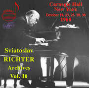 From the Archives 10: Sviatoslav Richter Plays , Sviatoslav Richter