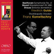 L. Beethoven W.A. Mozard R. Strauss , Friedrich Gulda