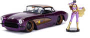 Jada Toys - DC Comics Bombshells Batgirl & 1957 Chevy Corvette Die-cast Car, 1:24Scale Vehicle & 2.75-Inch Collectible Figurine