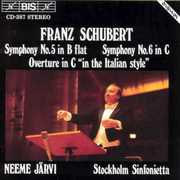 Symphonies 5 & 6 / Overture in Italian Style , Neeme Järvi