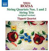 String Quartets Nos 1 & 2 / String Trio , Tippett Quartet