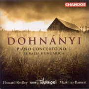Piano Concert 1 /  Ruralia Hungarica /  5 PCS Op 32B , Howard Shelley
