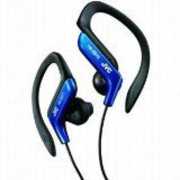 JVC Haeb75A Sport Ear Clip Earphones Adjustable Splash Proof (Blue) 