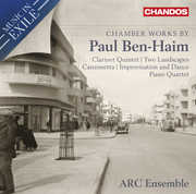 Music in Exile: Chamber Works By Ben-Haim , ARC Ensemble