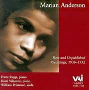 Rare & Unpublished Recordings 1936-1952 , Marian Anderson