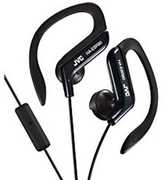 JVC Ha-Ebr80-B Sport Clip Earphones With Microphone (Black)