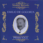 Prima Voce , Emilio de Gogorza