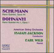 Piano Quintet Op 44 / Piano Quintet 1 Op 1 , Earl Wild