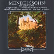Symphony 3 & Overture to Midsummer's Nights Dream , Colin Davis