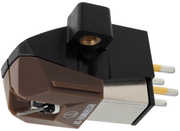 Audio Technica AT-VM95SH Dual Moving Magnet Cartridge Shibata Stylus (Black/ Brown)