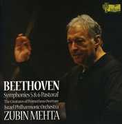 Symphonies 5&6 / Creatures of Prometheus Overture , Ludwig van Beethoven