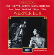 Die Verlobung in San Domingo , Werner Egk