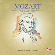 Quartet for Flute & String Trio No. 3 in C Major K , Mozart