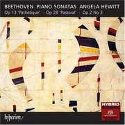 Piano Sonatas 3 8 & 15 , Ludwig van Beethoven