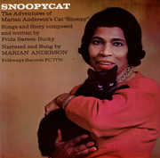 Snoopycat: The Adventures of Marian Anderson's , Marian Anderson