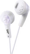JVC HA-F160-W-K Gumy EarBud Headphones (Coconut White) 