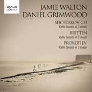 Cello Sonatas By Shostakovich & Britten , Jamie Walton
