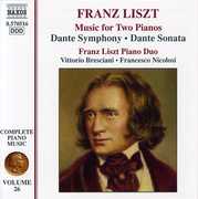 Dante Symphony / Dante Sonata 26 , Franz Liszt Piano Duo