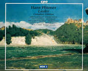 Lieder Complete Editions , H. Pfitzner