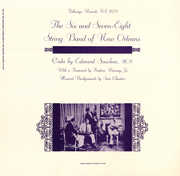 Six and Seven-Eights String Band of New Orleans , The Six & Seven Eighth String Band Of New Orleans