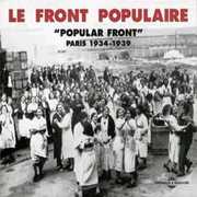Front Populaire Paris 1934-1939 , Various Artists