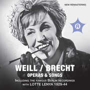 Die Dreigroschenoper Mahagaon , Weill