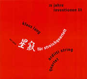 20 Jahre Inventionen III , Klaus Lang
