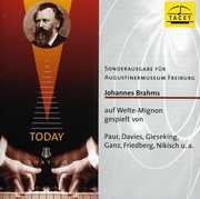 Welte-Mignon Mystery 1: Brahms / Various , Various Artists