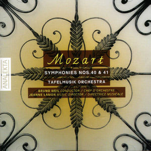 Symphonies Nos 40 & 41 , Tafelmusik Baroque Orchestra