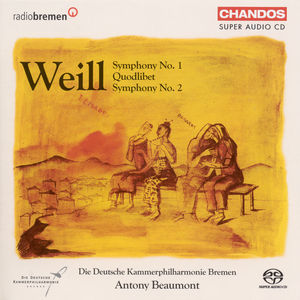 Symphony 1 / Quodlibet / Symphony 2 , Antony Beaumont
