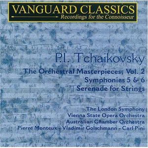 Symphonies No 5 Serenade for Strings , P.I. Tchaikovsky