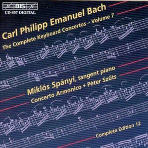 Complete Keyboard Concertos 7 , C.P.E. Bach