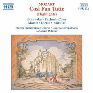 Cosi Fan Tutte (highlights) , Johannes Wildner