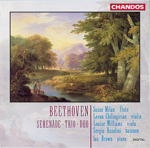 Serenade for Flute, Violin, & Viola , Ludwig van Beethoven