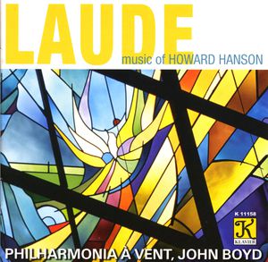 Boyd/ Hanson : Laude , Philharmonia   Vent