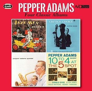 4 Lps - Jazzman Detroit /  Critics Choice /  Quintet , Pepper Adams