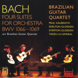 4 Suites for Orchestra (Arr. Brazilian Guitar) , J.S. Bach