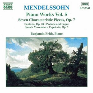 Piano Works 5 , Benjamin Frith