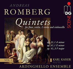 Flute Quartets Op. 21 1 & 41 , Ardinghello Ensemble