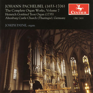Complete Organ Works #7 , Joseph Payne