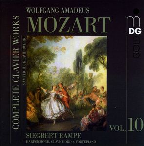Complete Clavier Works 10 , Siegbert Rampe