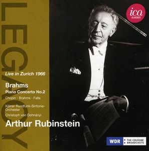 Brahms Piano Concerto No. 2 , Artur Rubinstein
