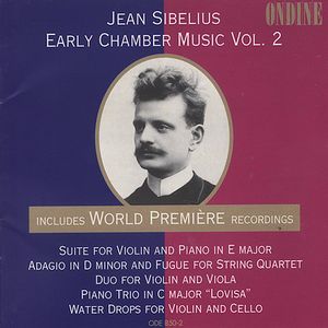 Vol. 2-Early Chamber Music , J. Sibelius