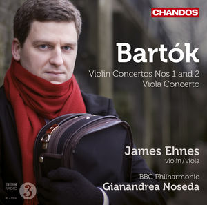 Violin Concerto 1 & 2 & Viola Concerto , James Ehnes