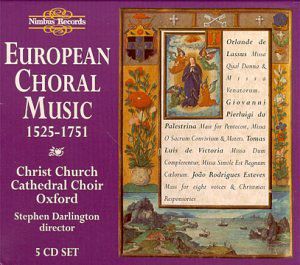 European Choral Music: 1525-1751 / Various , Various Artists