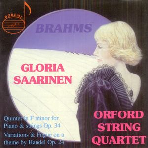 Quintet for Piano & Strings , Gloria Saarinen