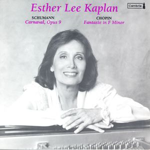 Piano Works , Esther Lee Kaplan