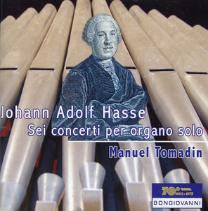 6 Concerti Per Organo Solo , Manuel Tomadin